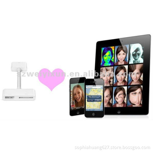 HOT! Digital AV Adapter 30Pin to HDMI HDTV 1080P Adapter for Apple iPad iPhone iPod touch KCA024